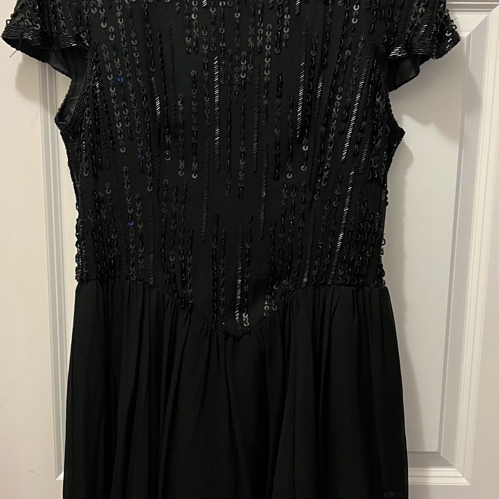 Albert Nipon Black Evening Dress - image 5